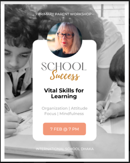School Success-Vital Skills for Success -Focus, Attitude and Organization